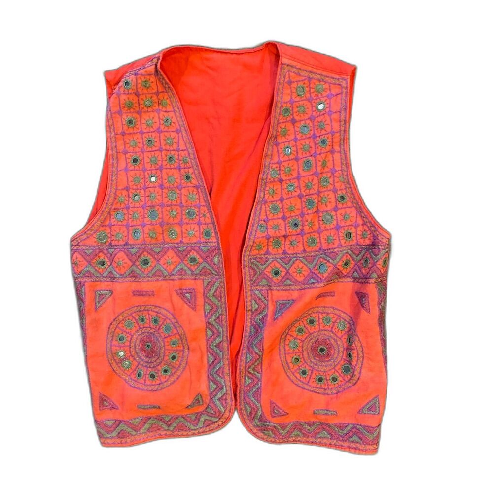 Unbranded Women's embroidered vest with sequins